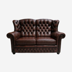 Chesterfield Wing Chair 2 Seater - Helloilmare